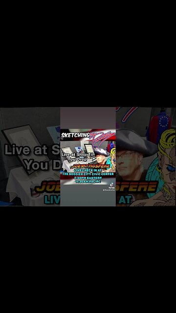 Sketching The Privateer comes to you Live from The Bossier City Civic Center at Shop Til You Drop!