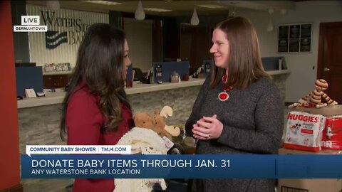 Donate baby items to help mothers in need