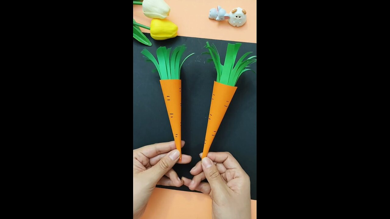 DIY Quick & Easy Carrot fun activity to do