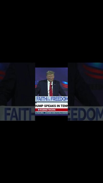 Classic Donald Trump at Faith and Freedom! #shorts