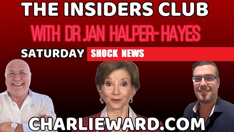 SHOCK NEWS - JAN HALPER- HAYES ON THE INSIDERS CLUB WITH CHARLIE WARD & PAUL BROOKER