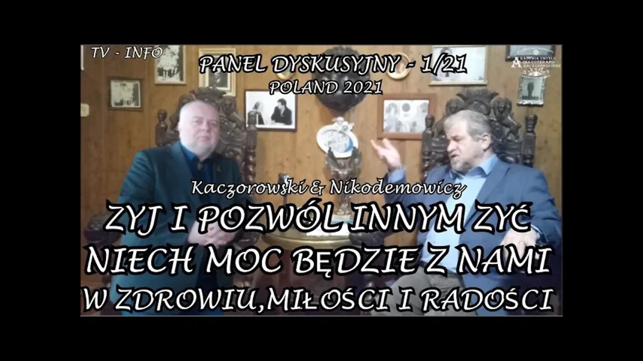 ZYJ I POZWÓL INNYM ZYĆ, NIECH MOC BĘDZIE Z NAMI W ZDROWIU, MIŁOŚCI, SZCZĘŚCIU, RADOŚCI /2021©TV INFO