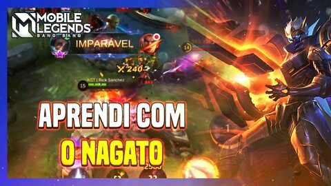 TUDO PARECIA PERDIDO, ATÉ QUE EU ATIVEI O HACK 9999 DE DANO DO NAGATO | MLBB