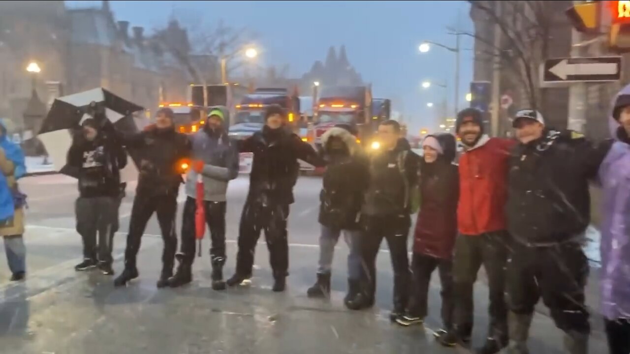 CANADIAN "TERRORISTS" DEMONSTRATE IN OTTAWA LAST NIGHT!