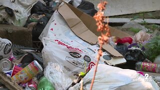 Waste-ridden alleyway gets clean sweep in Southwest Baltimore