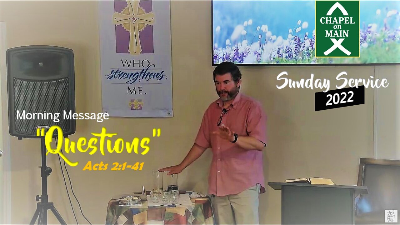 'Chapel On Main' Sunday Service on June 12th 2022