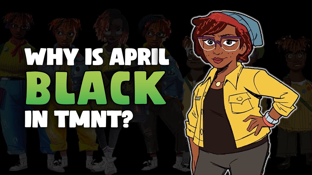 Why is April black in TMNT now?