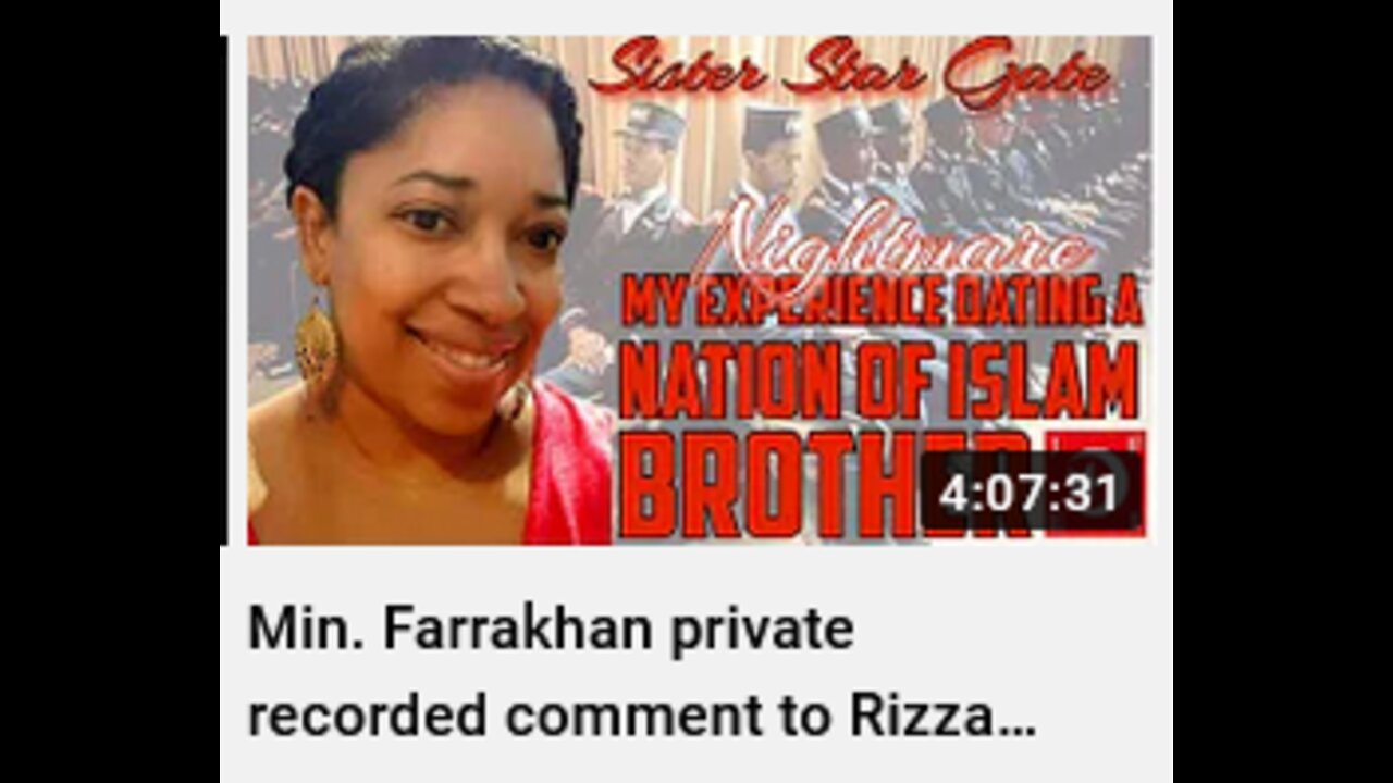 SAVAGE NOI/Farrakhan Sycophants Attack Sista On MoorishWorldTV !