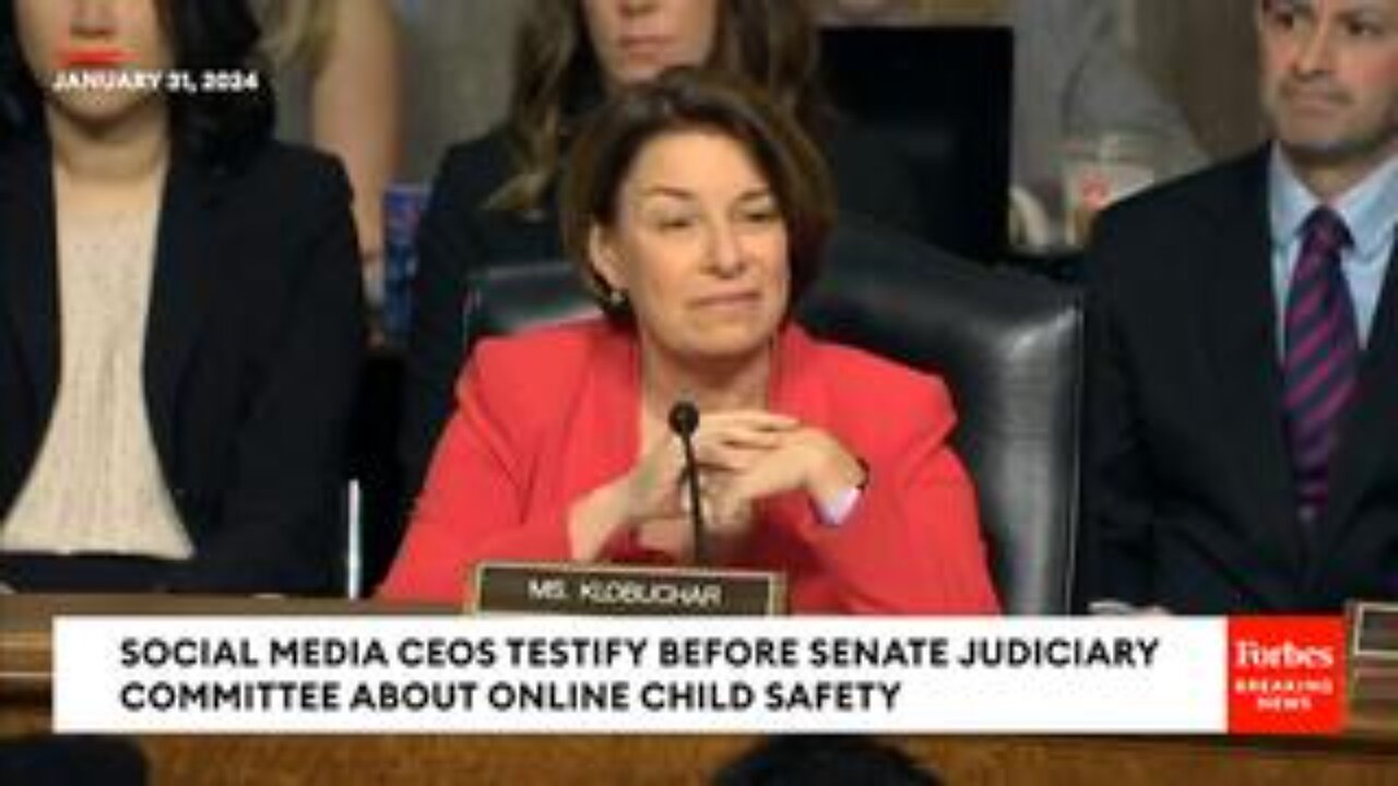 Amy Klobuchar Grills Mark Zuckerberg About Reports That Meta Is Targeting Children Under 13 As Users