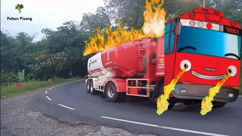 Truck Tangki Berubah Jadi Tayo