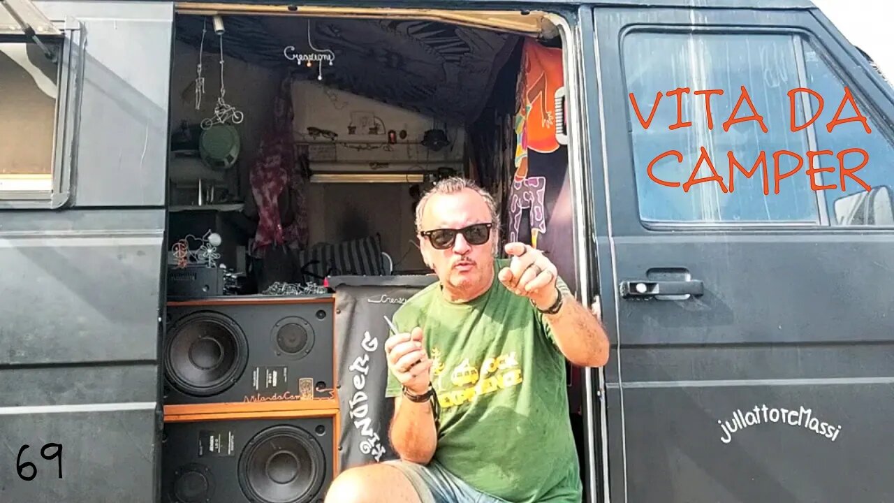 PER TE VITA DA CAMPER Creativo di Strada jullattoreMassi Vivo in Camper