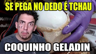 HABILIDADES INCRÍVEIS DE CORTE DE COCO | REACT