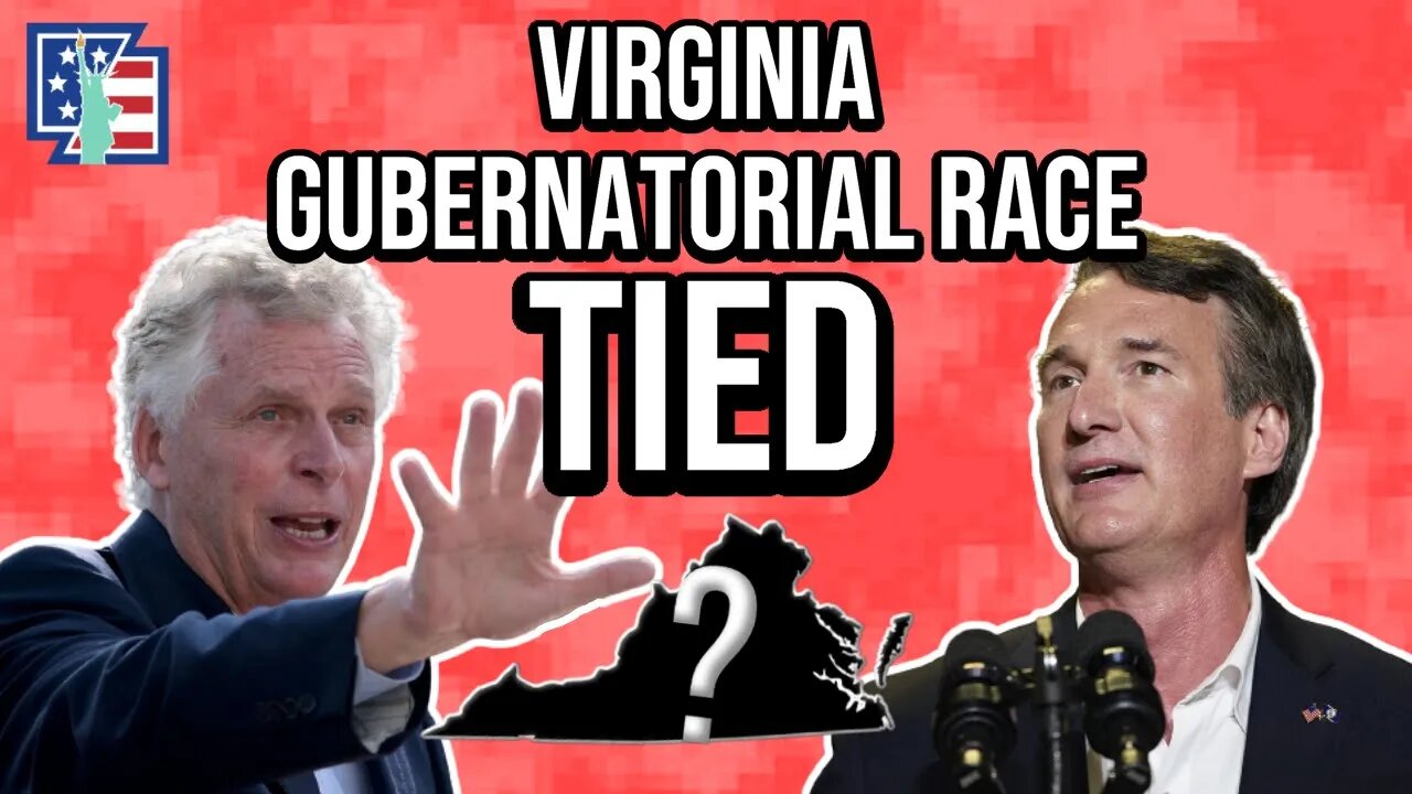 Virginia Gubernatorial Race is TIED