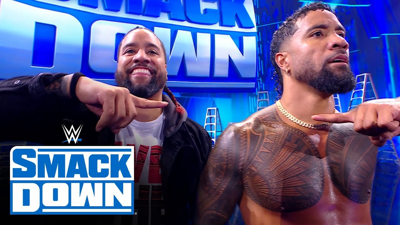 EXCLUSIVE FOOTAGE_ Bloodline drama continues off air after SmackDown_ SmackDown,