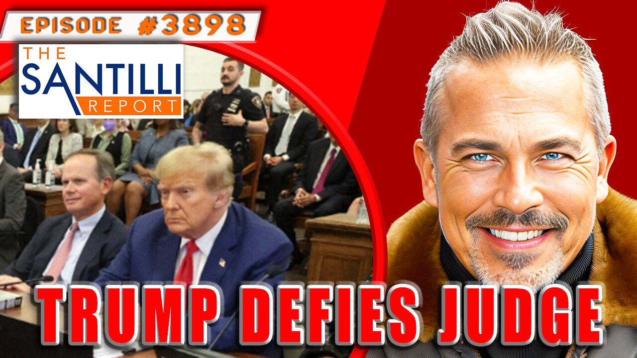 Trump Defies Judge! Give Courtroom Speech | The Santilli Report 1.11.24 4pm