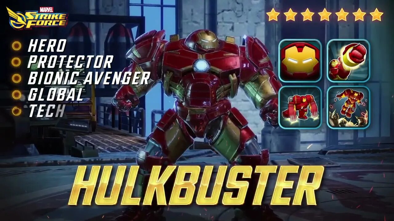 What is Hulkbuster | Marvel Strike Force