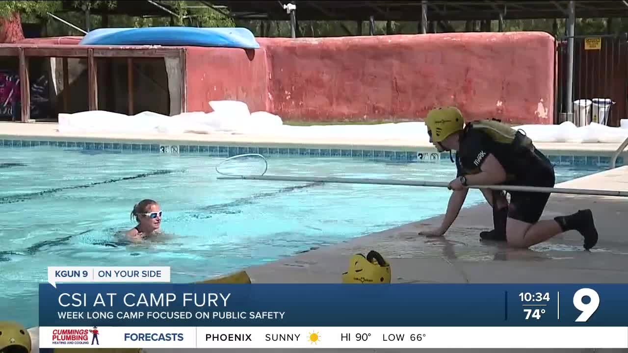 Girl Scouts at Camp Fury: CSI