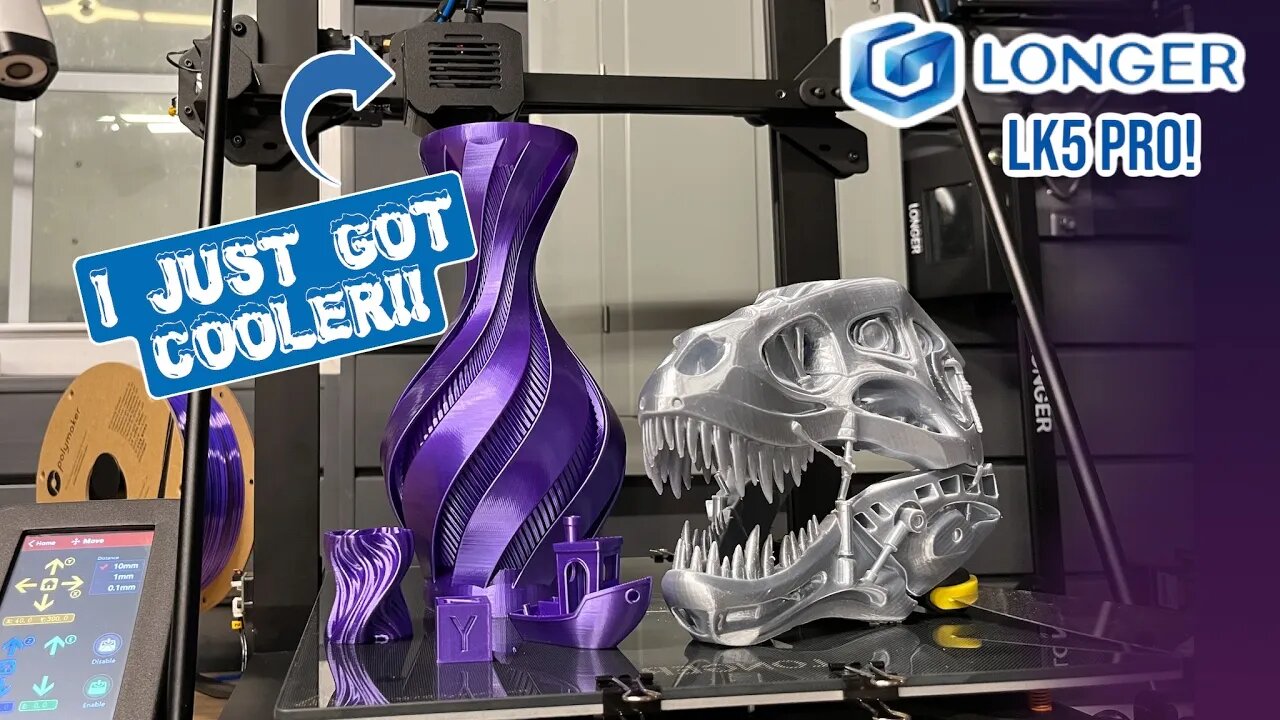 LONGER LK5 PRO HAS A NEW COOLER - 3D Printer Review