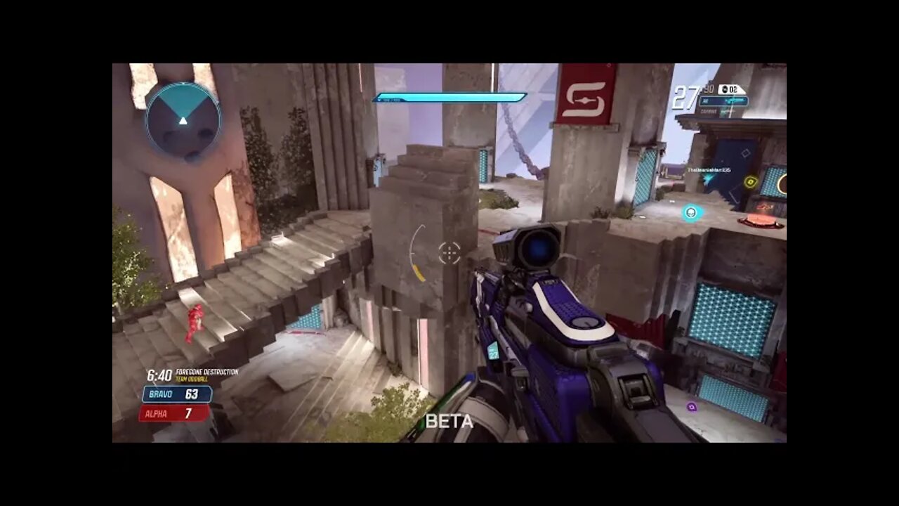 Sniper Streak, Headshots in Oddball | Splitgate | Stream Clips