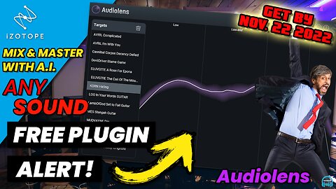 FREE PLUGIN ALERT - iZotope Audiolens REPLICATE ANY SOUND FAST 🔥