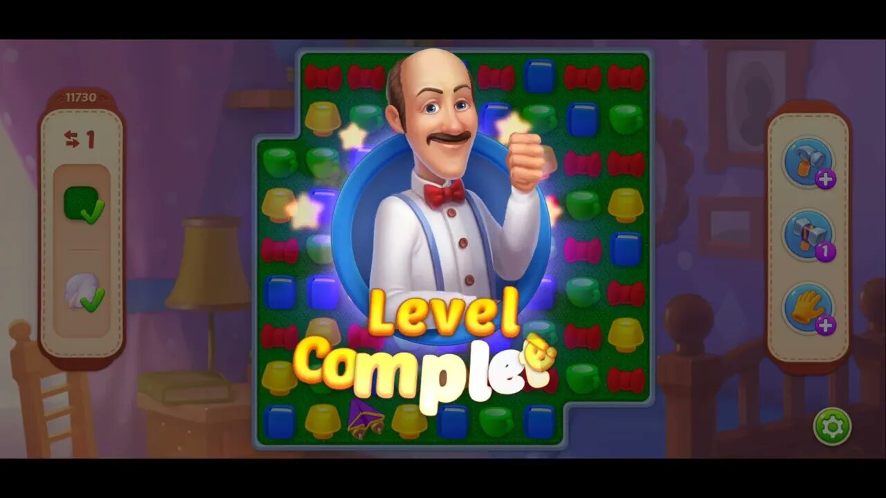 Playrix Homescapes Gameplay Walkthrough Level 11730