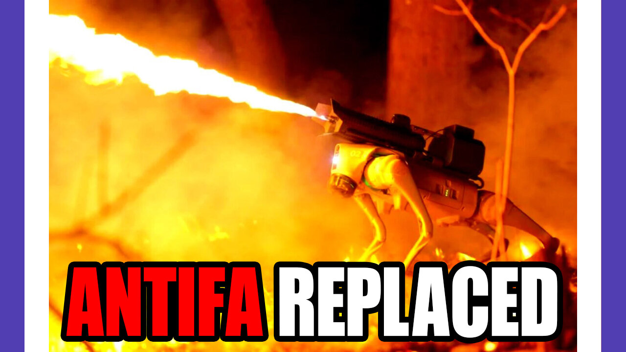 New Robot To Replace Antifa Arsonists