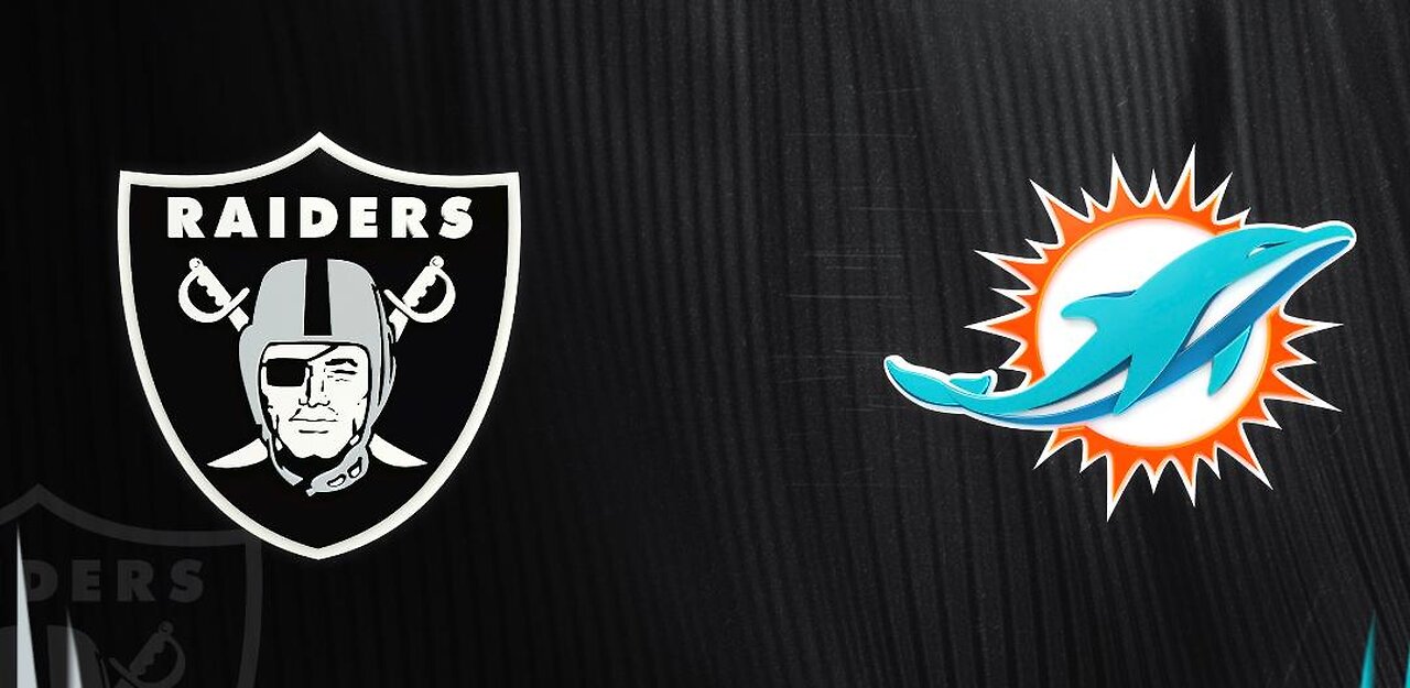 Raiders @ Dolphins. EA Sports Madden NFL 24.