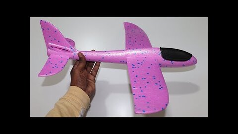 Hand Throwing Glider Aeroplane With Dual Mode!