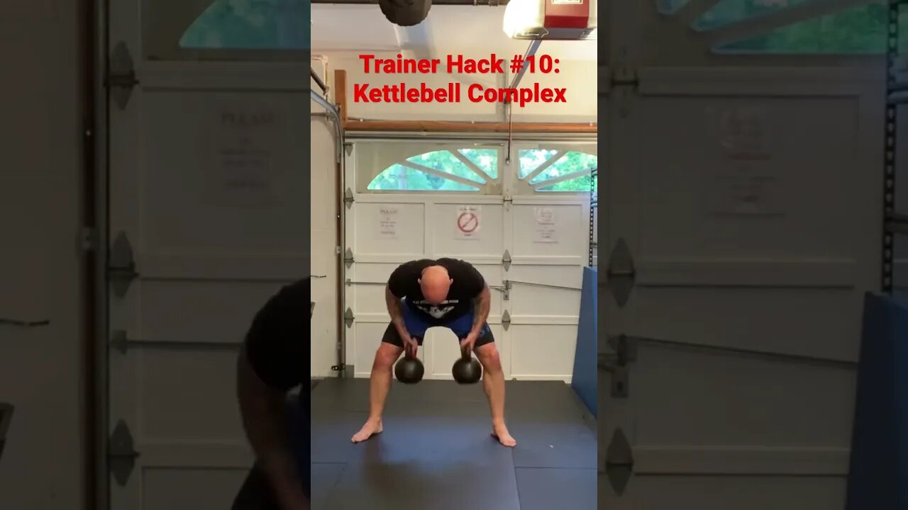 Trainer Hack #10: Kettlebell Complex: Clean, Press, Squat & Row