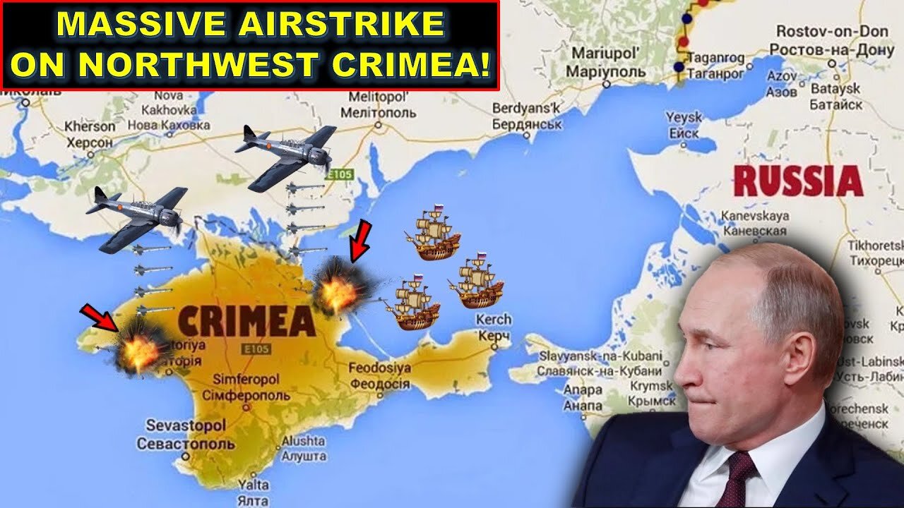 Things Are Fully Controlled by Ukrainians: massive attack on Russian lines in southwest Crimea!