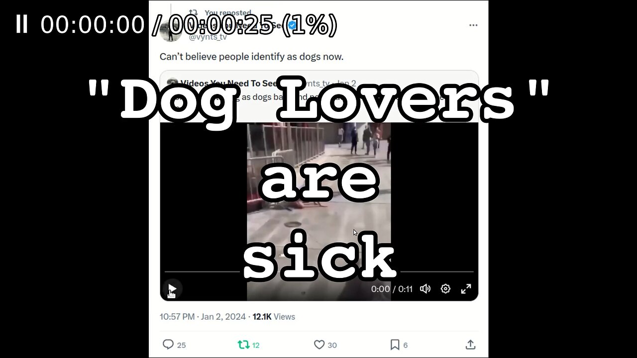 The Sickness of "Dog Love"