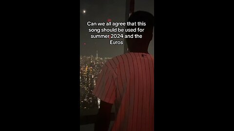 Can we all agree that this song should be used for summer 2024 and the Euros