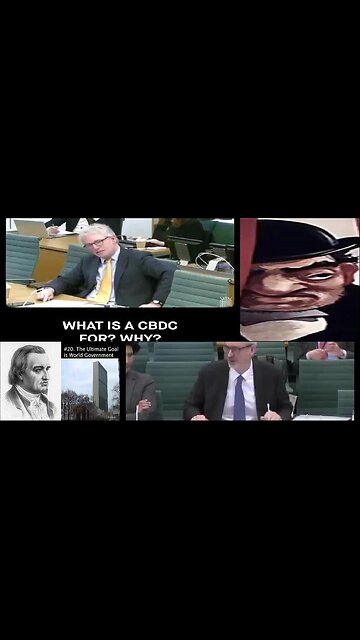 UK Treasury Sec. (Rothschild Agent) Directly Asked: What Are CBDC's For? What Problem