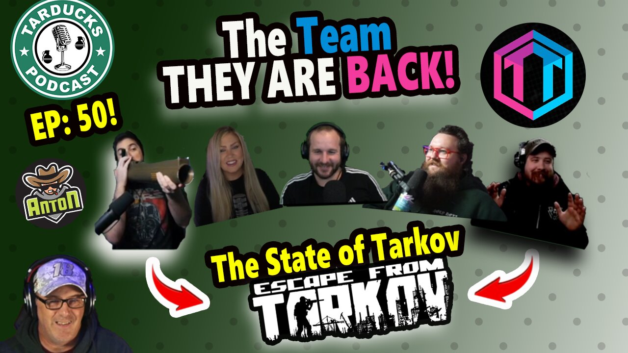 The biggest names in Escape from Tarkov got back together for a reunion pod. The Team is back!