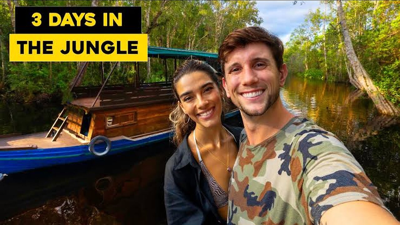 We Took a 3 Day Borneo Jungle Cruise! (Orangutan Land)