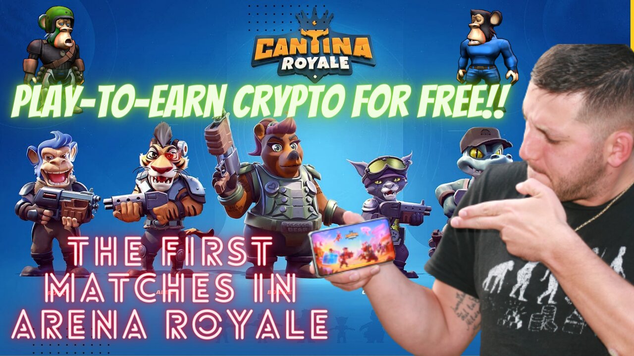 Exploring #CantinaRoyale 2.0 #PlayToEarn Experience with NFTs and #Crypto in this #PhoneGame Upgrade