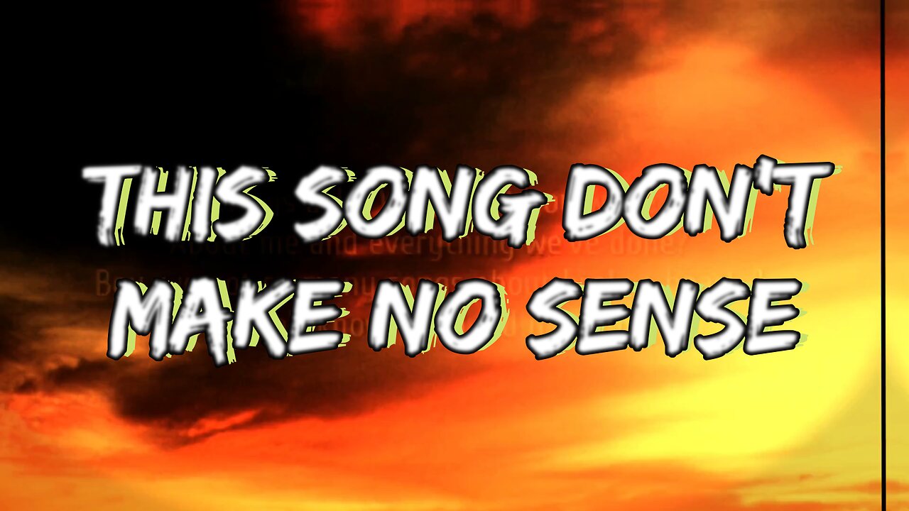 🔴KOLBY COOPER - THIS SONG DON'T MAKE NO SENSE (LYRICS) - RUMBLE