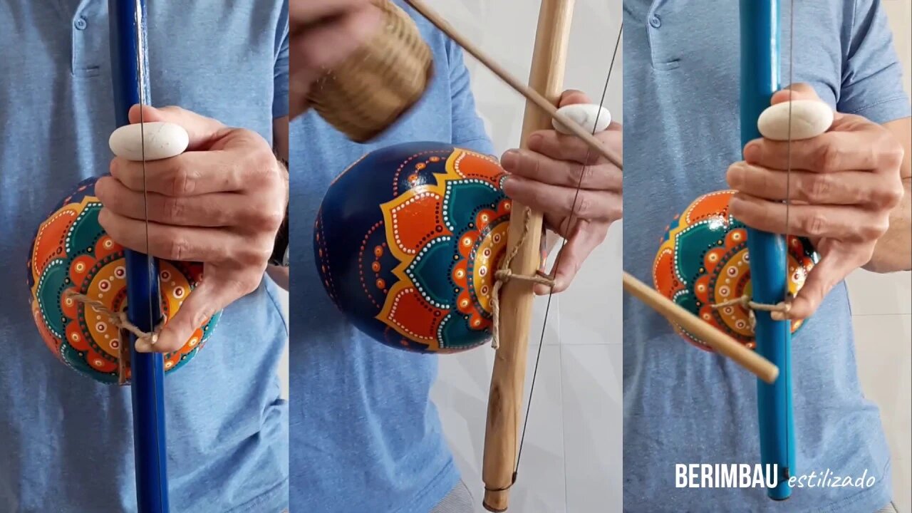 Berimbau estilizado @ferpacapoeira