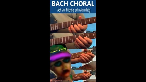 Bach Chorale Performed by Gene Petty #Shorts