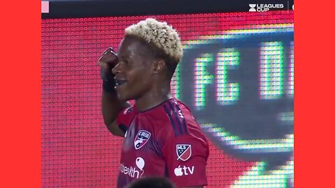 Bernard Kamungo finishes the Dallas counter