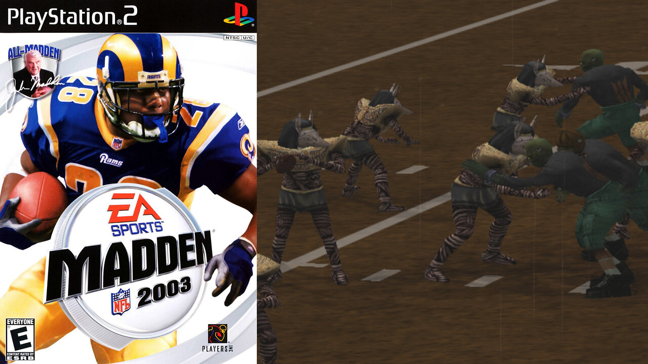 Madden NFL 2003 Mummies vs Monsters Showdown 🏈