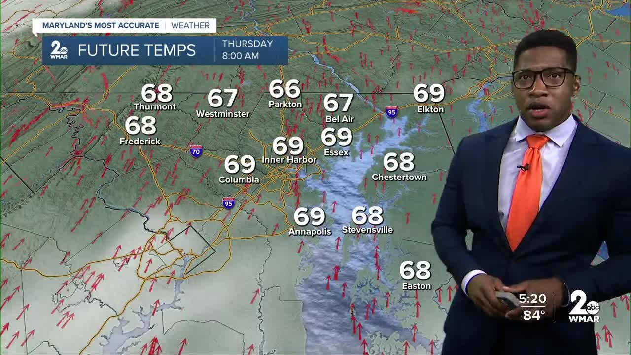 A Few Storms Tomorrow