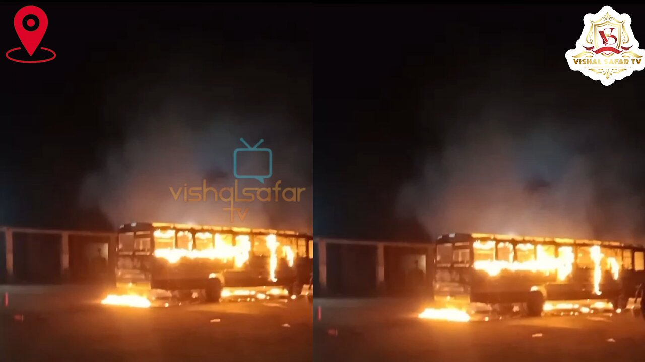 ਵਰਕਸ਼ਾਪ ਵਿੱਚ ਖੜੀ ਰੋਡਵੇਜ਼ ਦੀ ਬੱਸ ਨੂੰ ਲੱਗੀ ਅਚਾਨਕ ਅੱਗ
