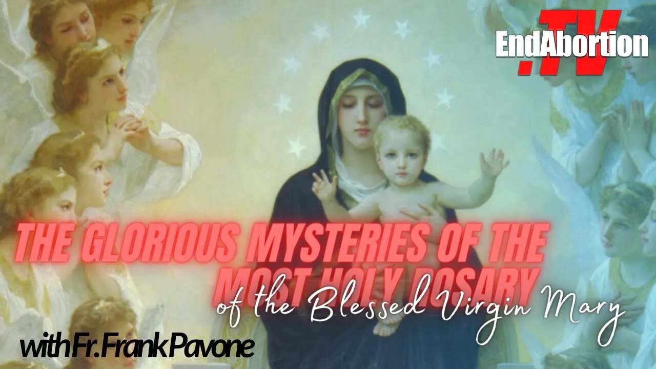 The Glorious Mysteries of the Most Holy Rosary of the Blessed Virgin Mary and Divine Mercy Chaplet