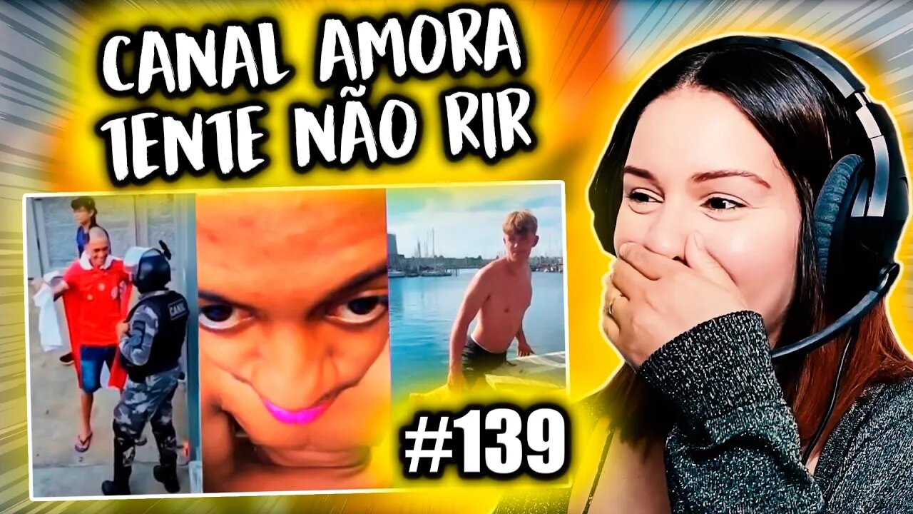 OS MELHORES TIK TOK DE COMÉDIA - TENTE NÃO RIR! #139 - REACT