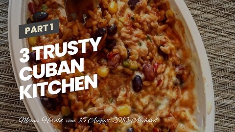 3 Trusty Cuban Kitchen Staples - Cooking Classes for the Things To Know Before You Get This