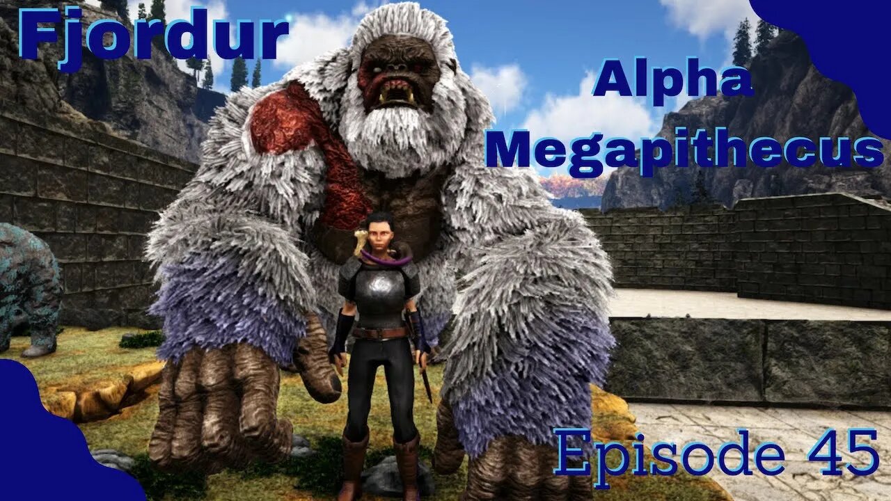 Megapithecus vs Rex Army (Alpha - Solo)!! - ARK Fjordur - Episode 45