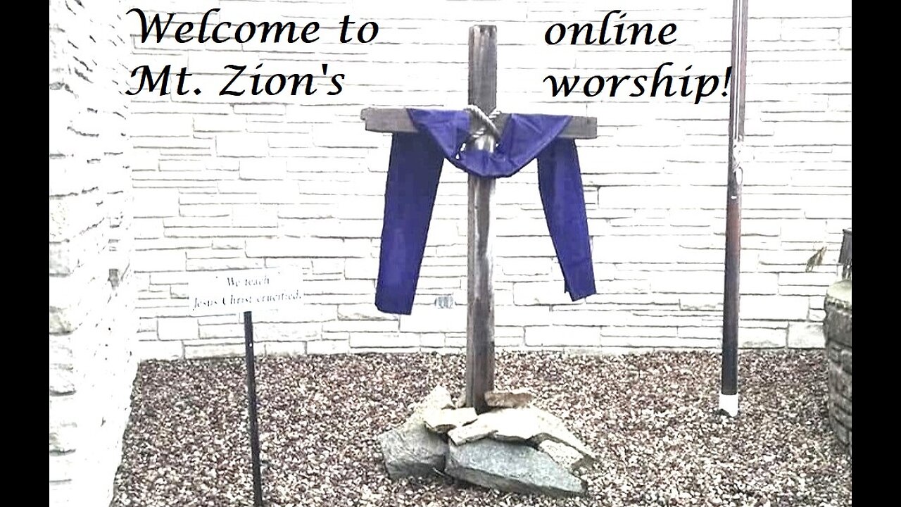 Mt. Zion Lutheran Church (WELS), Ripon, WI 3-17-24