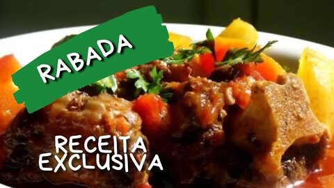RECEITA DE RABADA BAIANA!