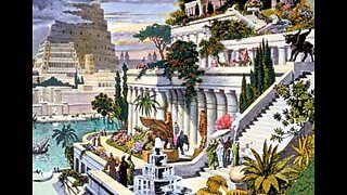 Hanging gardens of Babylon